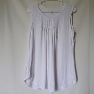 Halife Womens Tunic Top Size L Color White